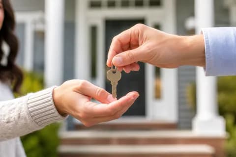 Receiving a new home key