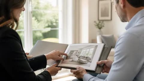 Reviewing a home presentation